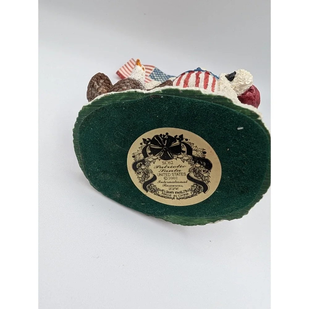 Vintage International Santa Claus Collection Patriotic American Santa 2002